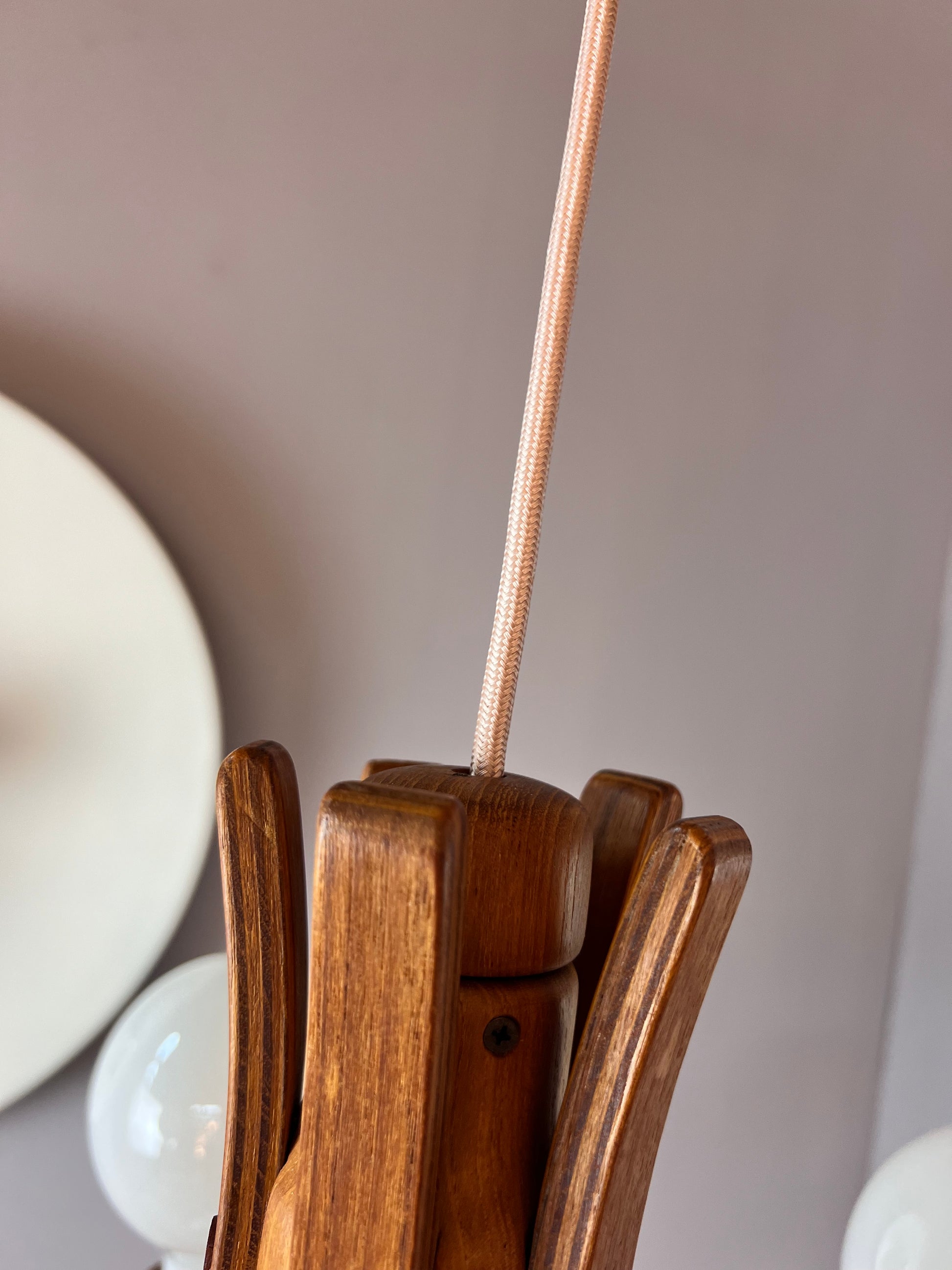 Kronleuchter Teak von DOMUS