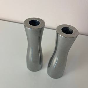 Set: 2x Kerzenständer GÖTA Aluminium von Erika Pekkari für IKEA