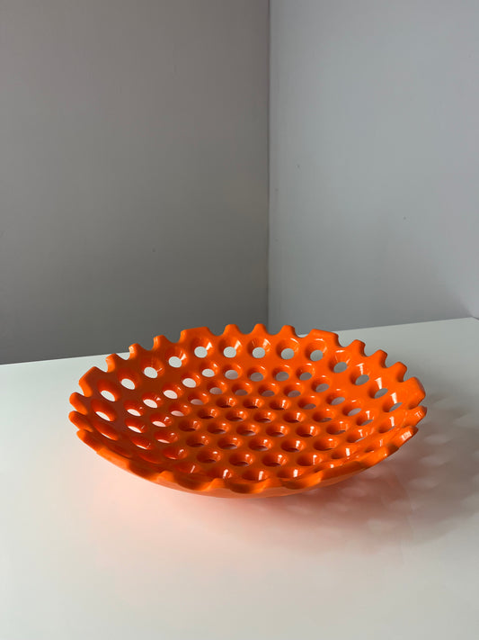 Schale orange Kunststoff