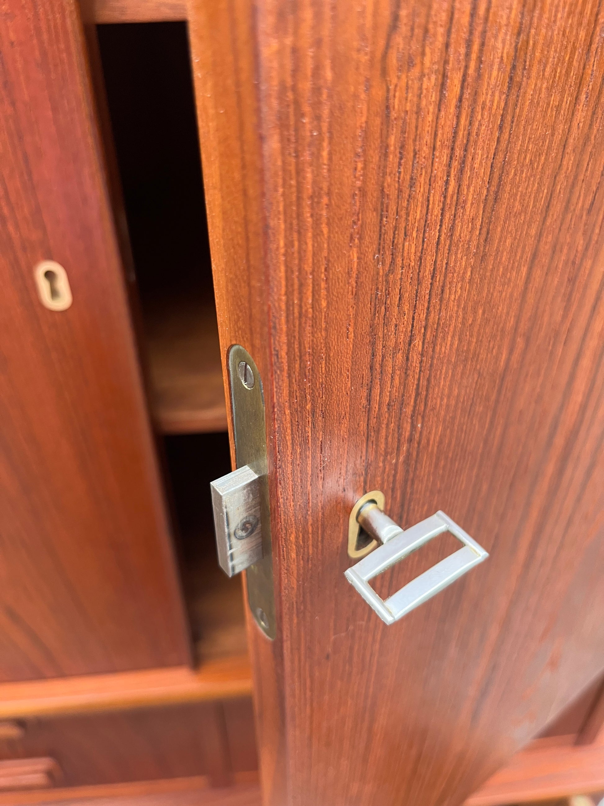 Eckschrank Teak von Aulum Møbelfabrik