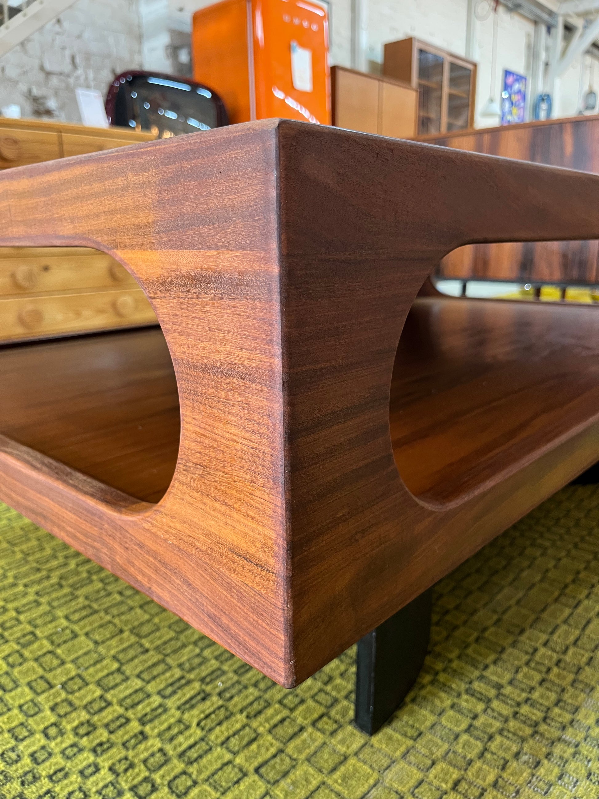 Couchtisch Marmor Teak