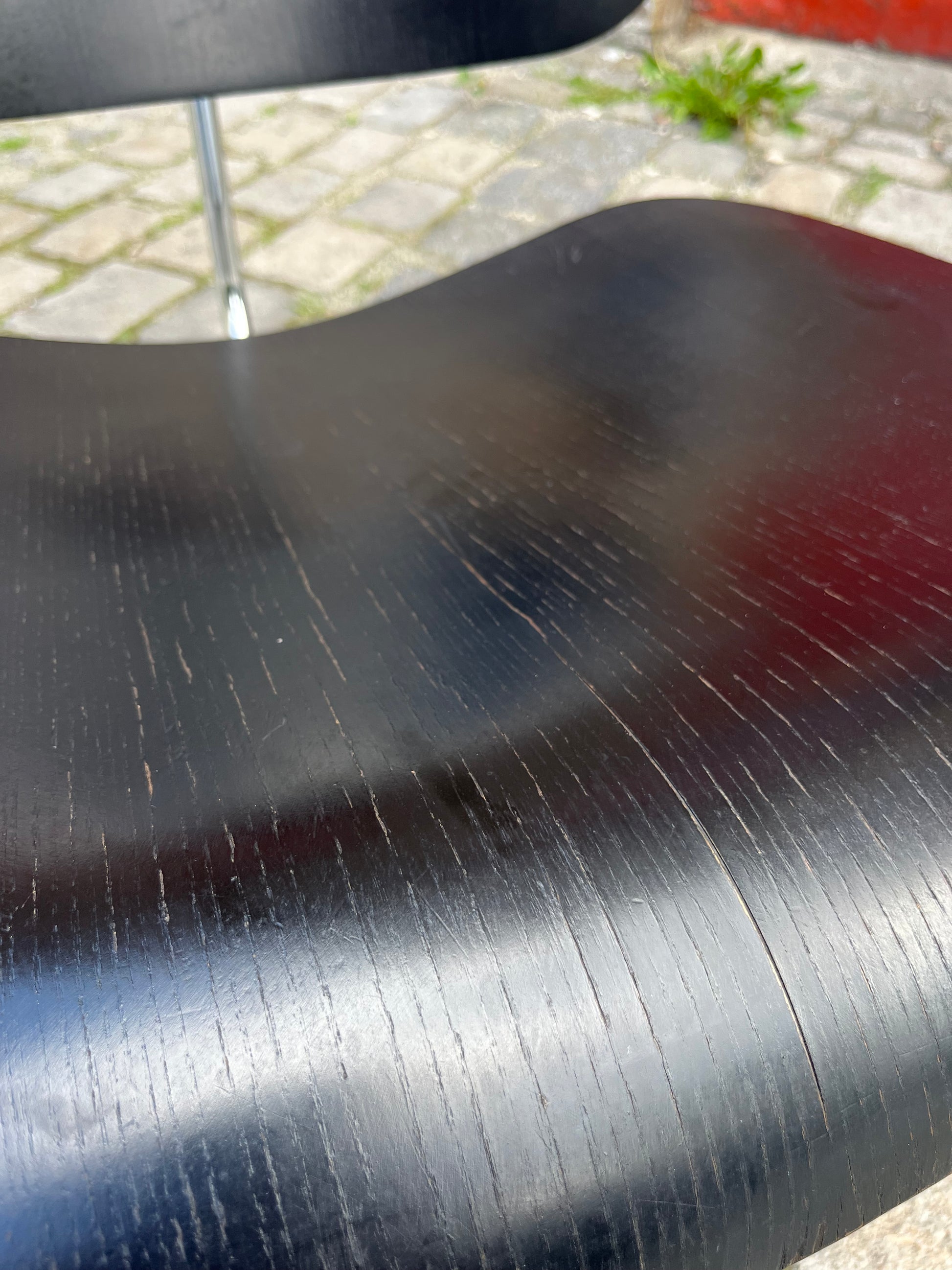Sessel LCM schwarz Plywood von Ray & Charles Eames
