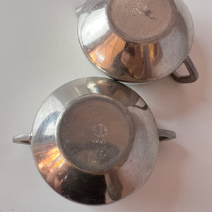 Set: Zuckerdose und Milchkännchen von Brødrene Mylius