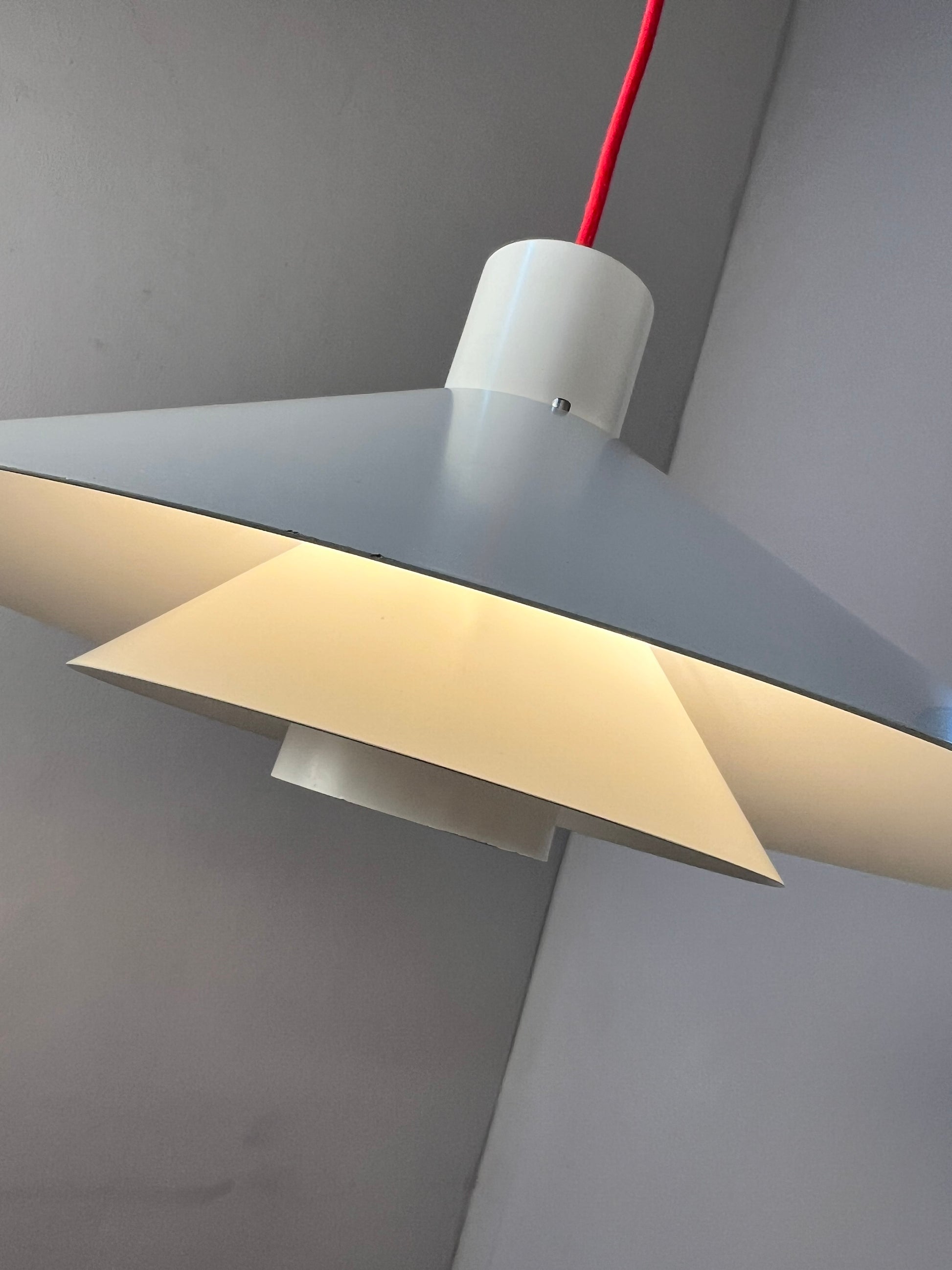 Lamellenlampe Trapez von Christian Hvidt für Nordisk Solar