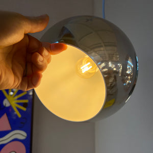 Kugellampe Topan Chrom von Verner Panton