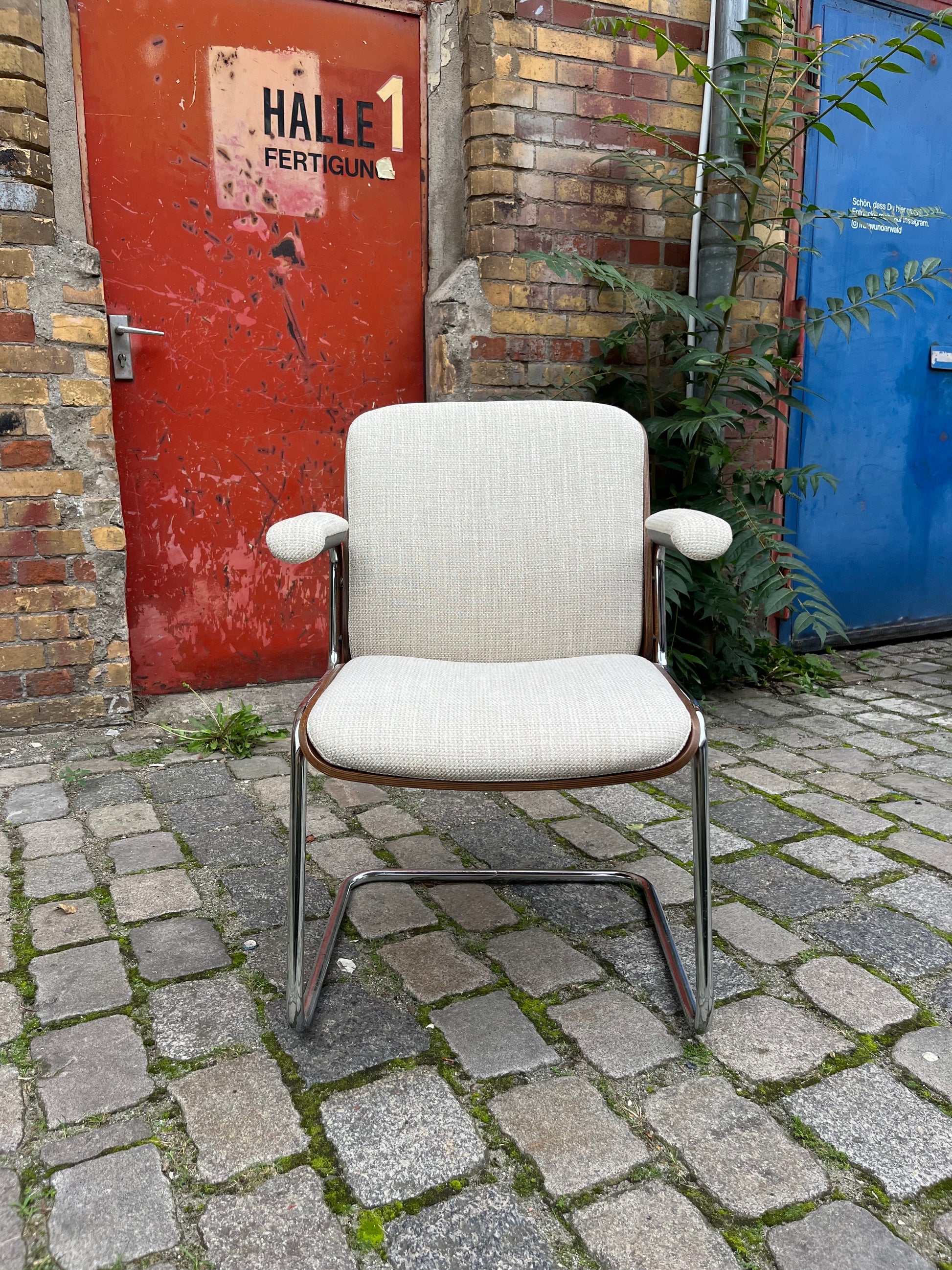 Bürostuhl beige von Martin Stoll für Giroflex