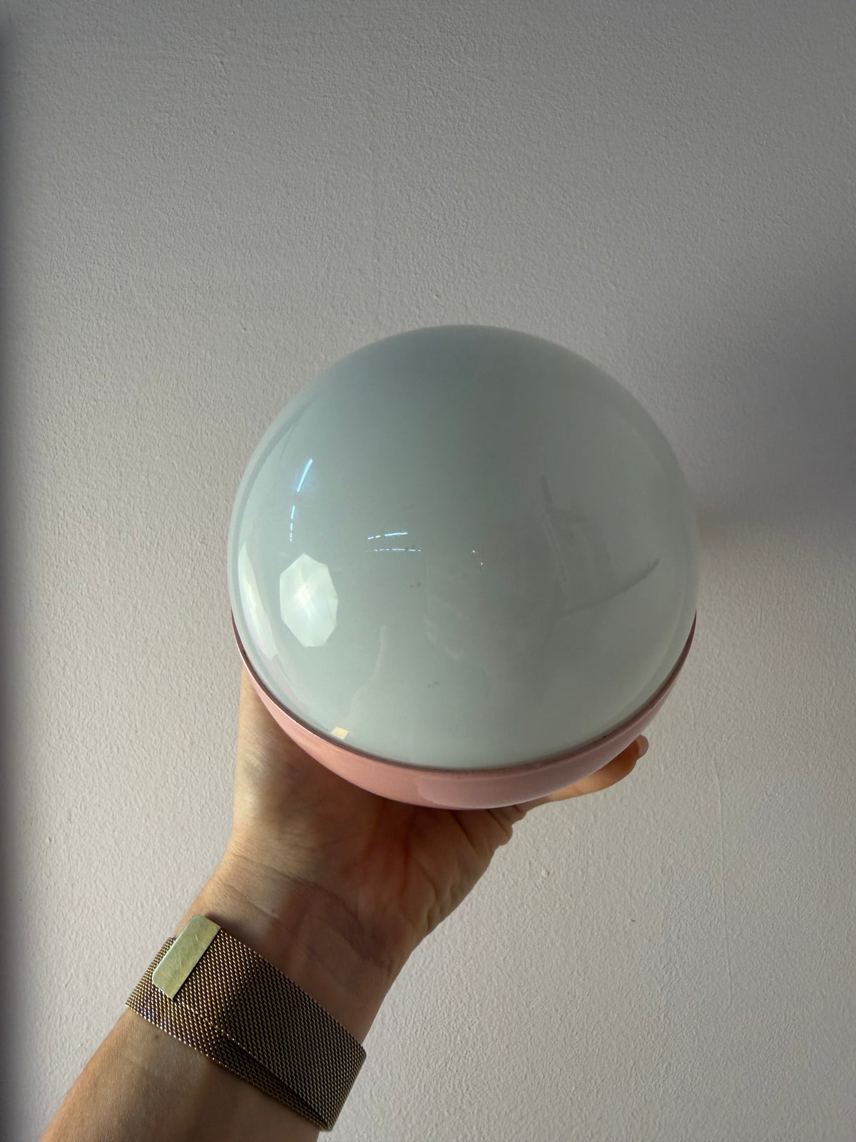 Wandlampe Typ 0330 rosa aus Dänemark