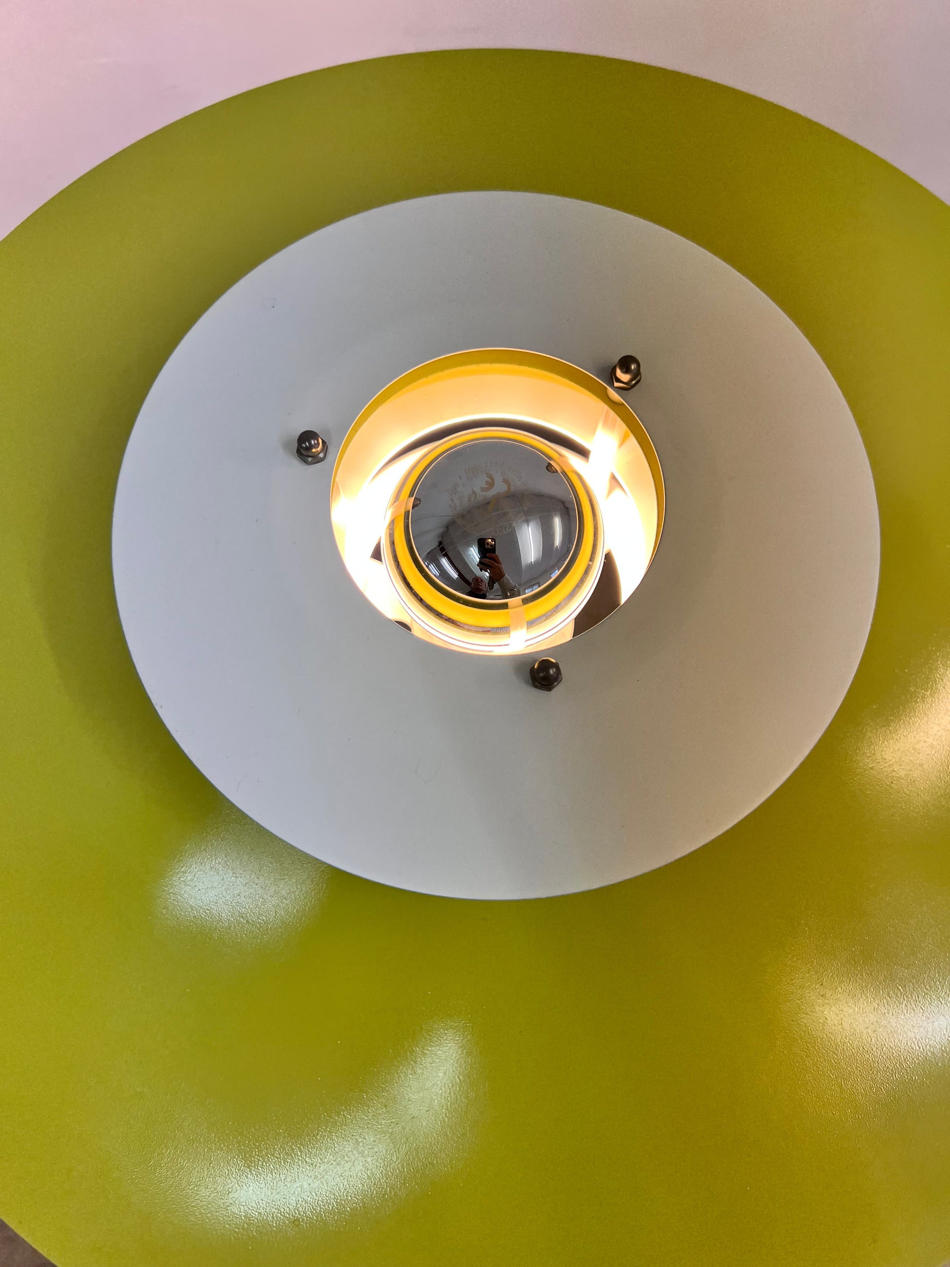Stehlampe Typ 854 neu lackiert von Horn