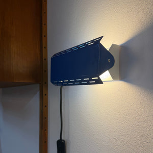 Wandlampe blau weiß von G&G Gramelsbacher