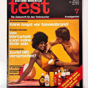 Stiftung Warentest Zeitschrift Juli 1975