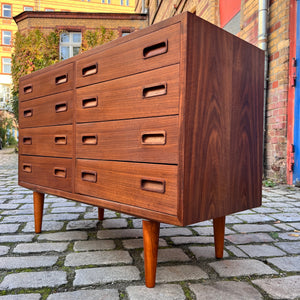 Doppelkommode Nussbaum von Carlo Jensen für Poul Hundevad