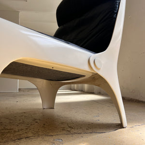 Sessel aus Fiberglas von Carl Straub 1970er Space Age