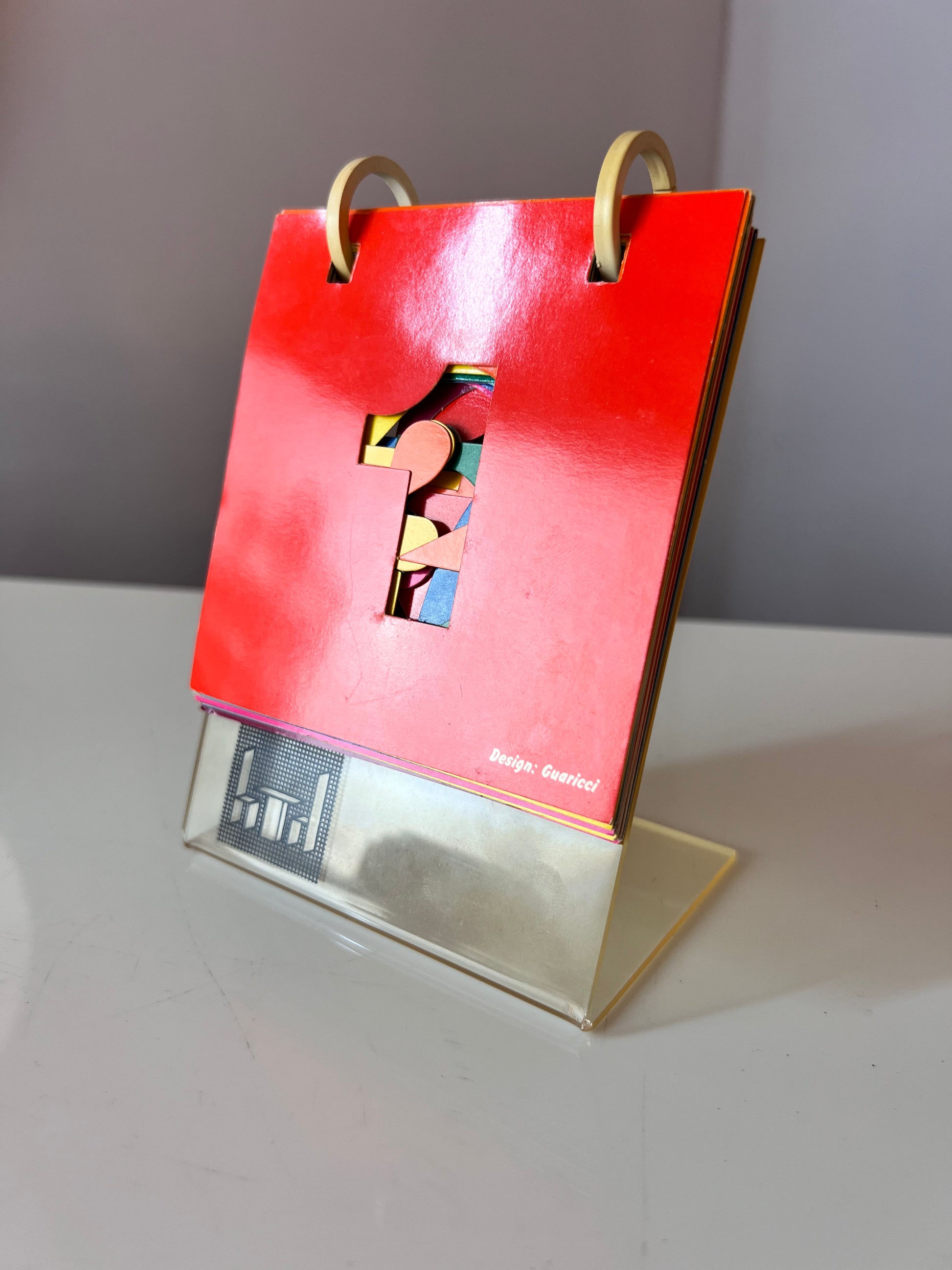 Tischkalender Optical von Romeo Guaricci