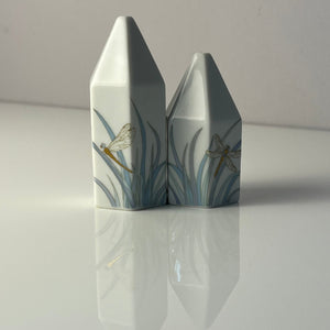 Set: Salz- & Pfefferstreuer Polygon Libelle von Tapio Wirkkala für Rosenthal Studio Line