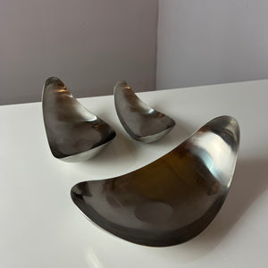 Set: Servierschalen Leaf von Helle Damkjær für Georg Jensen