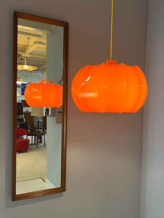 Hängelampe orange Kunststoff von Ilka Plast