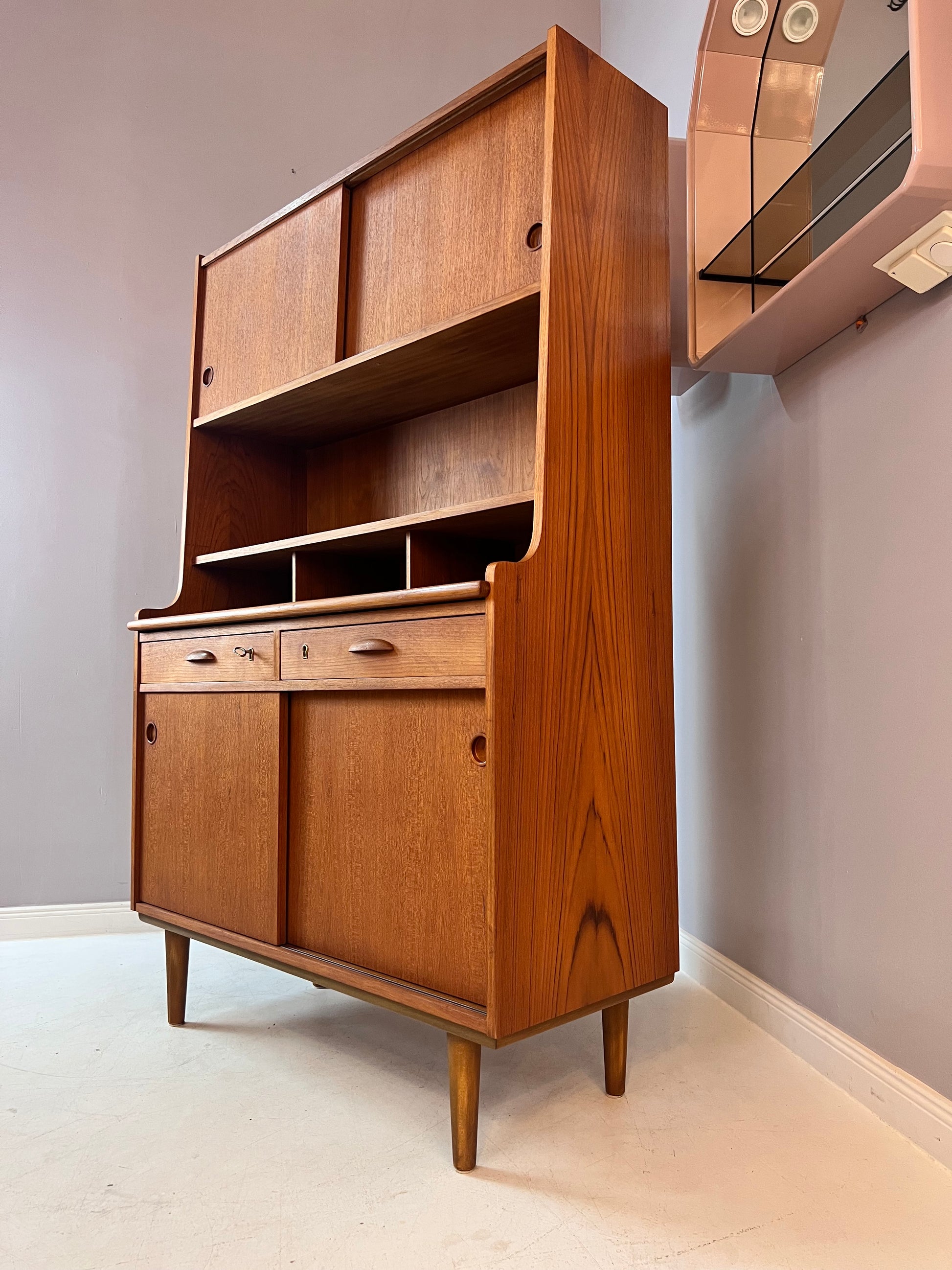 Bücherregal Teak von Korinth Møbelfabrik