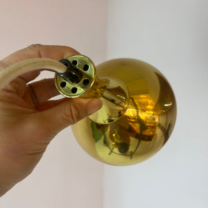 Hängelampe Messing von Scandi Lamp