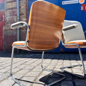 Bürostuhl creme von Martin Stoll für Giroflex