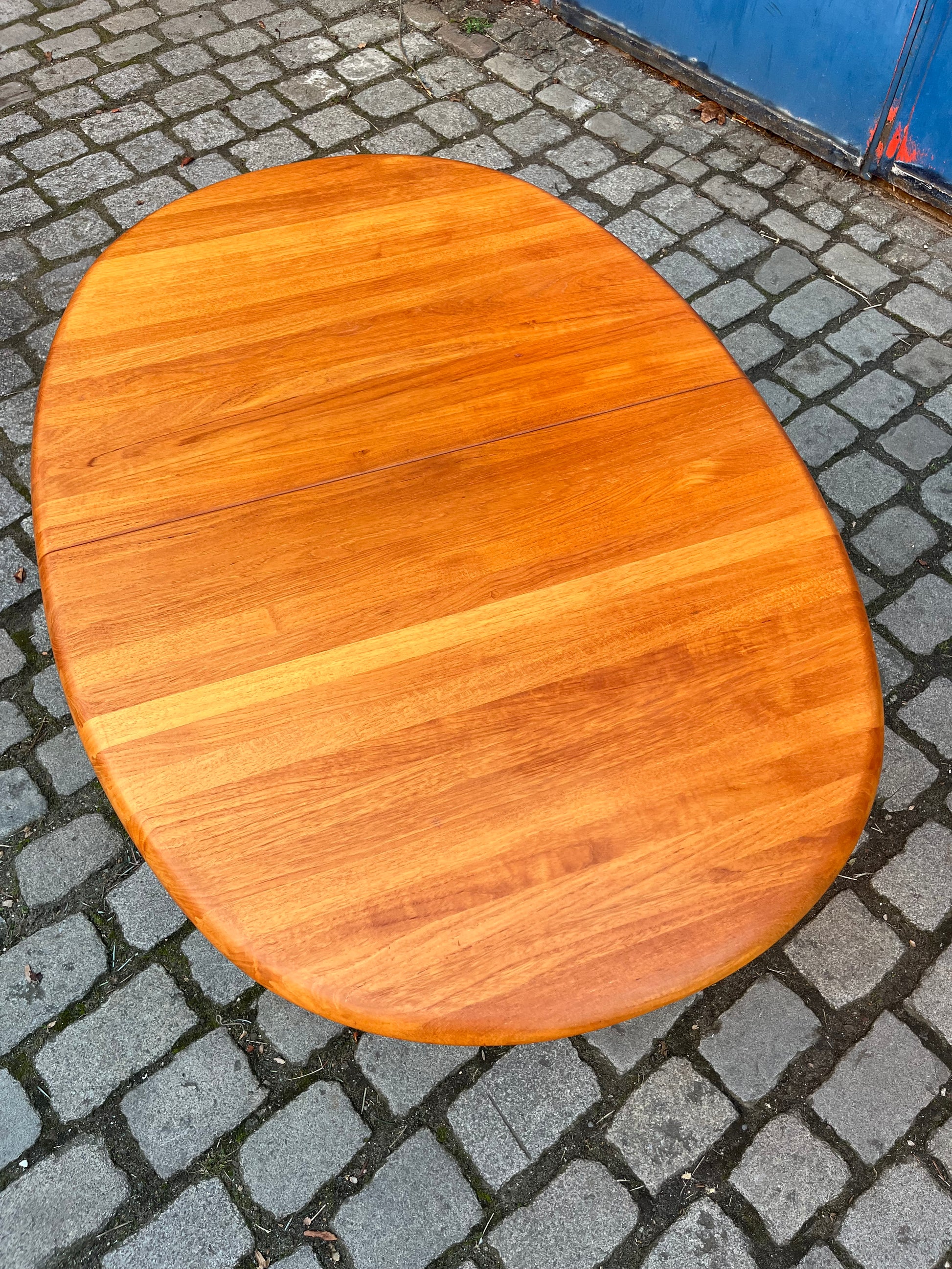 Ovaler ausziehbarer Esstisch Teak von Snedkergaarden