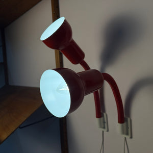 Wandlampe Type 504 rot von Horn