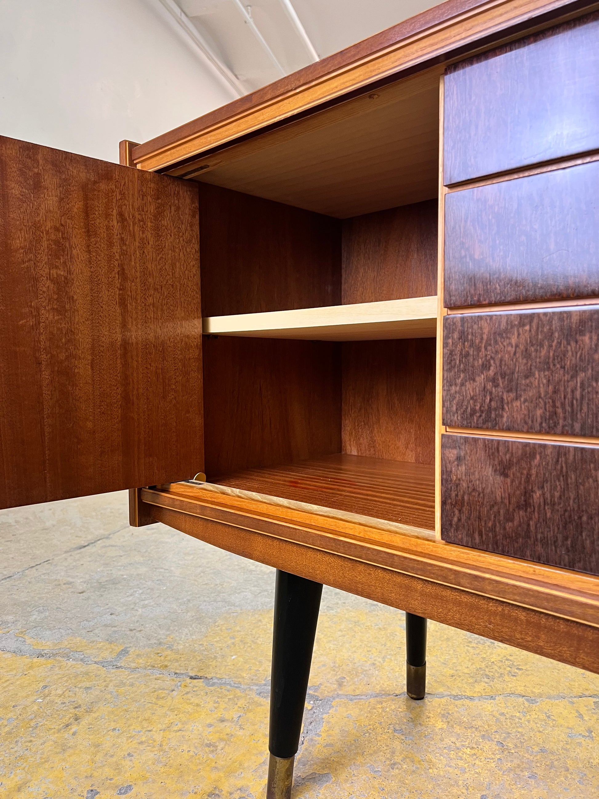 Kleines Sideboard Holz aus der DDR