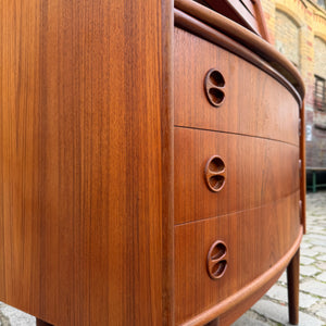 Sekretär Teak von Gunnar Falsig für Holstebro Møbelfabrik