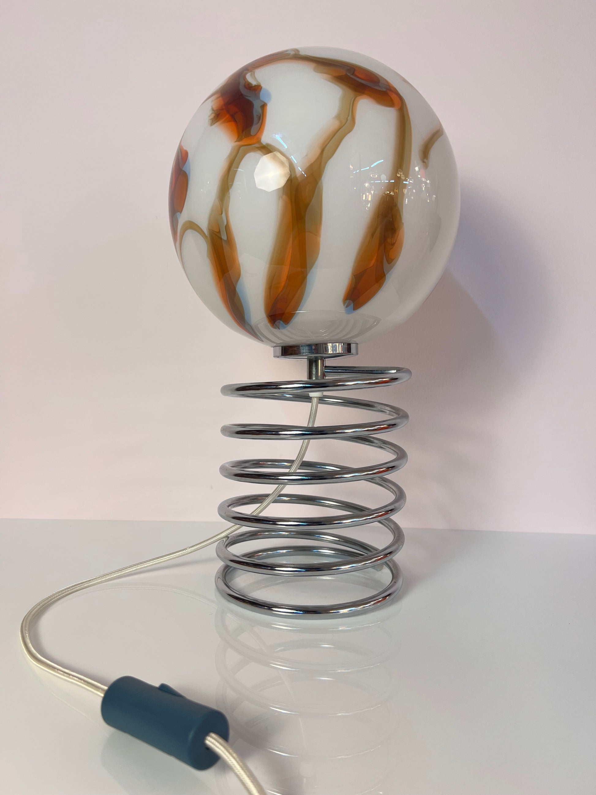Tischlampe Spirale von Ingo Maurer für Honsel