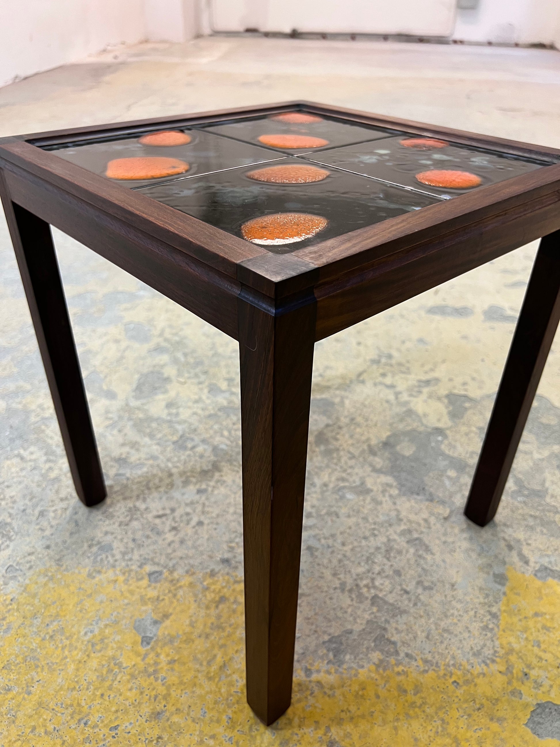 Fliesentisch Palisander Dänemark