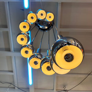 Kaskadenlampe 10-flammig Chrom von STAFF