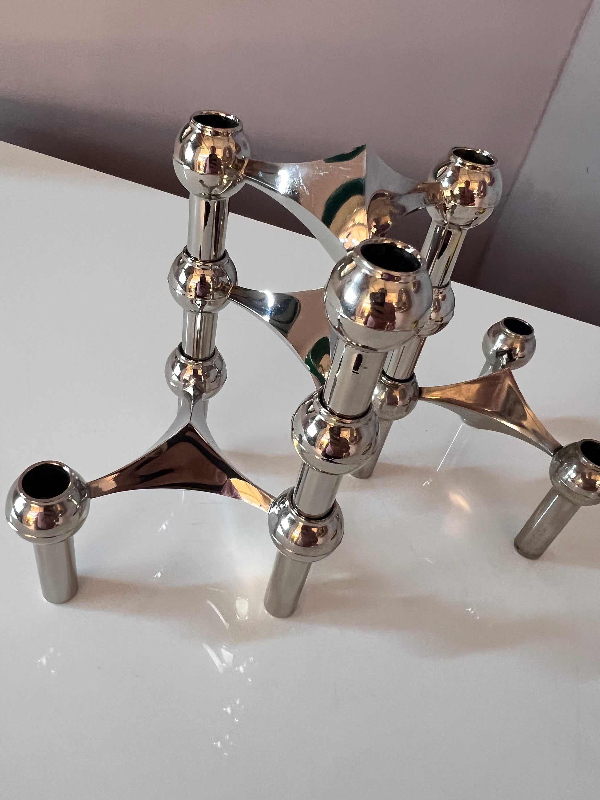 Set: 4x Modularer Kerzenständer von Stoff & Nagel für BMF