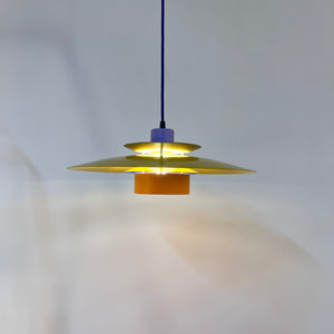 Lamellenlampe neu lackiert, Dänemark