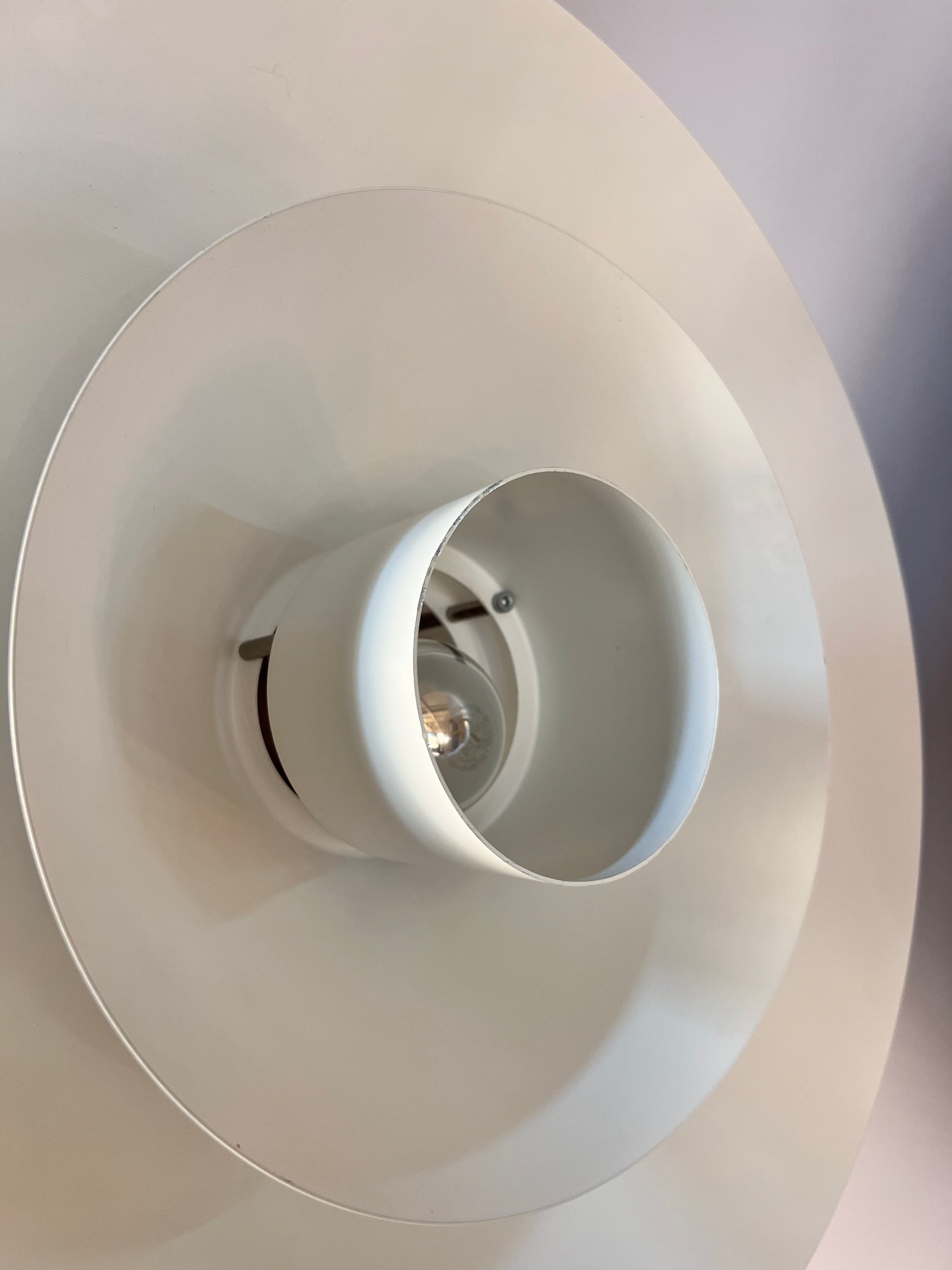 Lamellenlampe Trapez von Christian Hvidt für Nordisk Solar