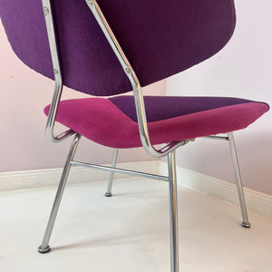 Sessel VERMUND VL 135 lila pink Chrom