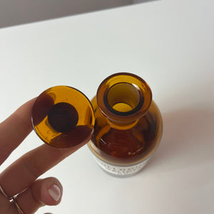 Apothekerglas Collodium Salicylic. RF braun