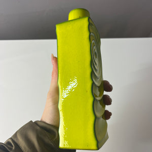 Vase Zyklon 213/20 grün von Cari Zalloni für Steuler