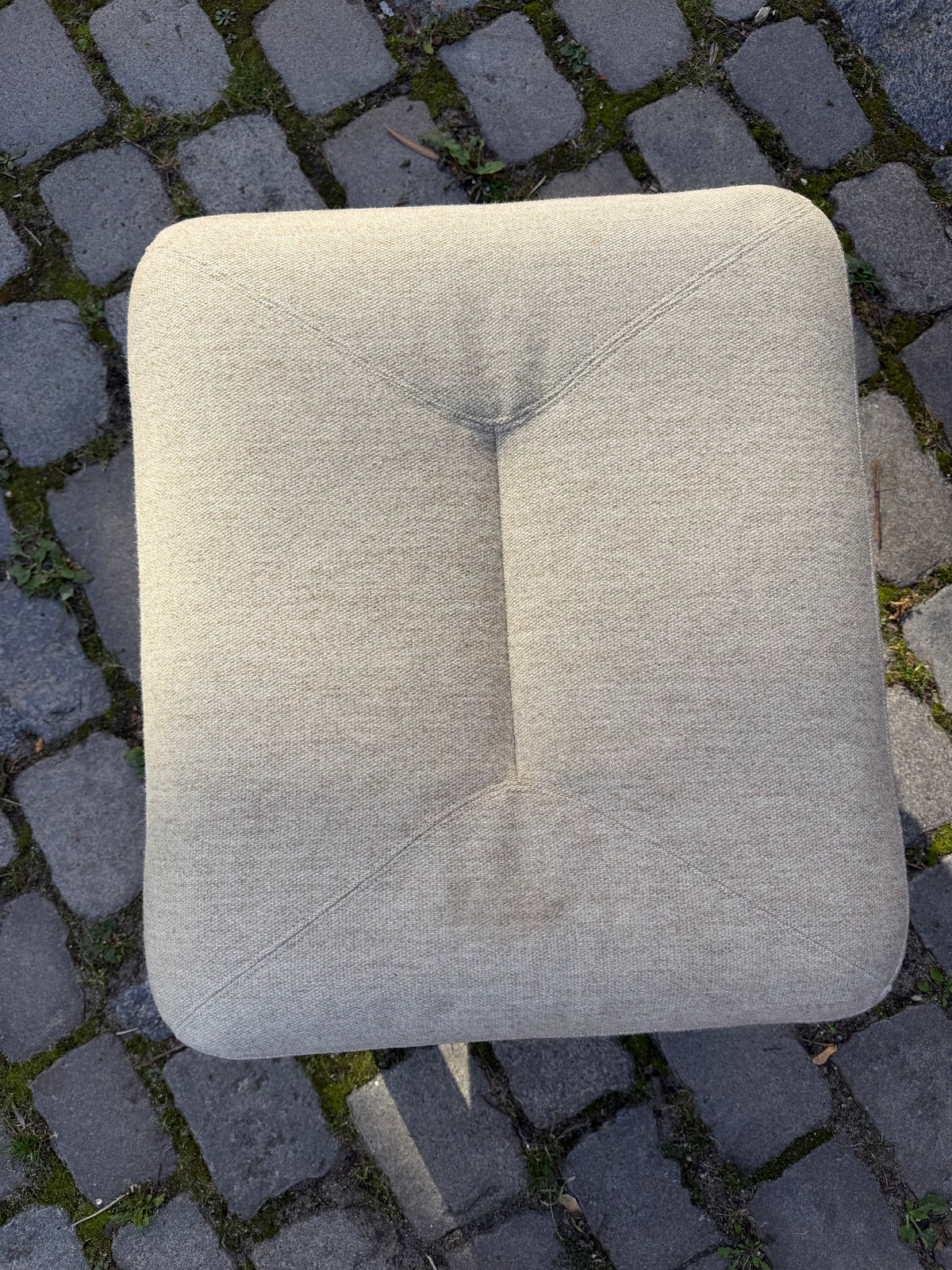 Ottoman Teak Wolle von Holstebro Møbelfabrik