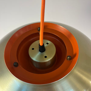 Lamellenlampe gold orange aus Dänemark
