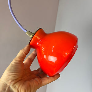 Hängelampe orange von Holmegaard