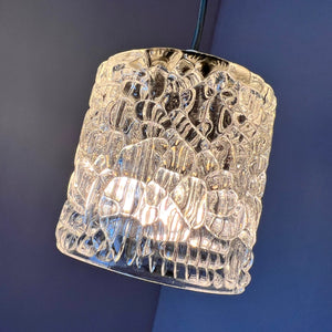 Hängelampe Glas aus Dänemark
