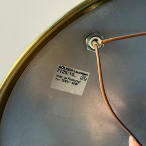 Wand-/ Deckenlampe gold von von Sölken