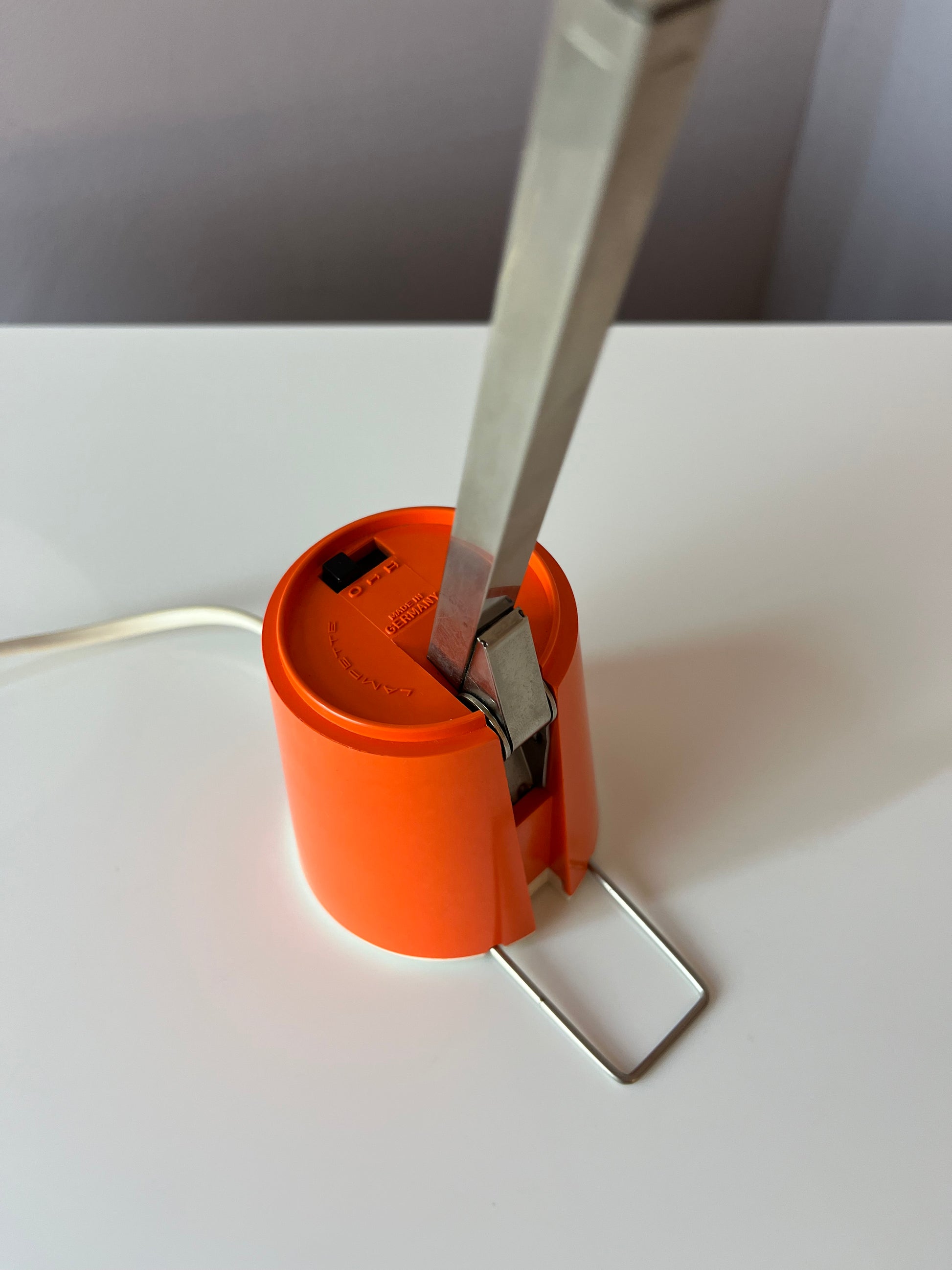 Tischlampe Lampette orange von Eichhoff