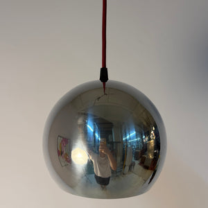 Kugellampe Topan Chrom von Verner Panton