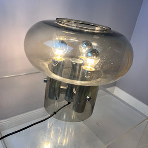 Große Tischlampe von Leclair & Schäfer