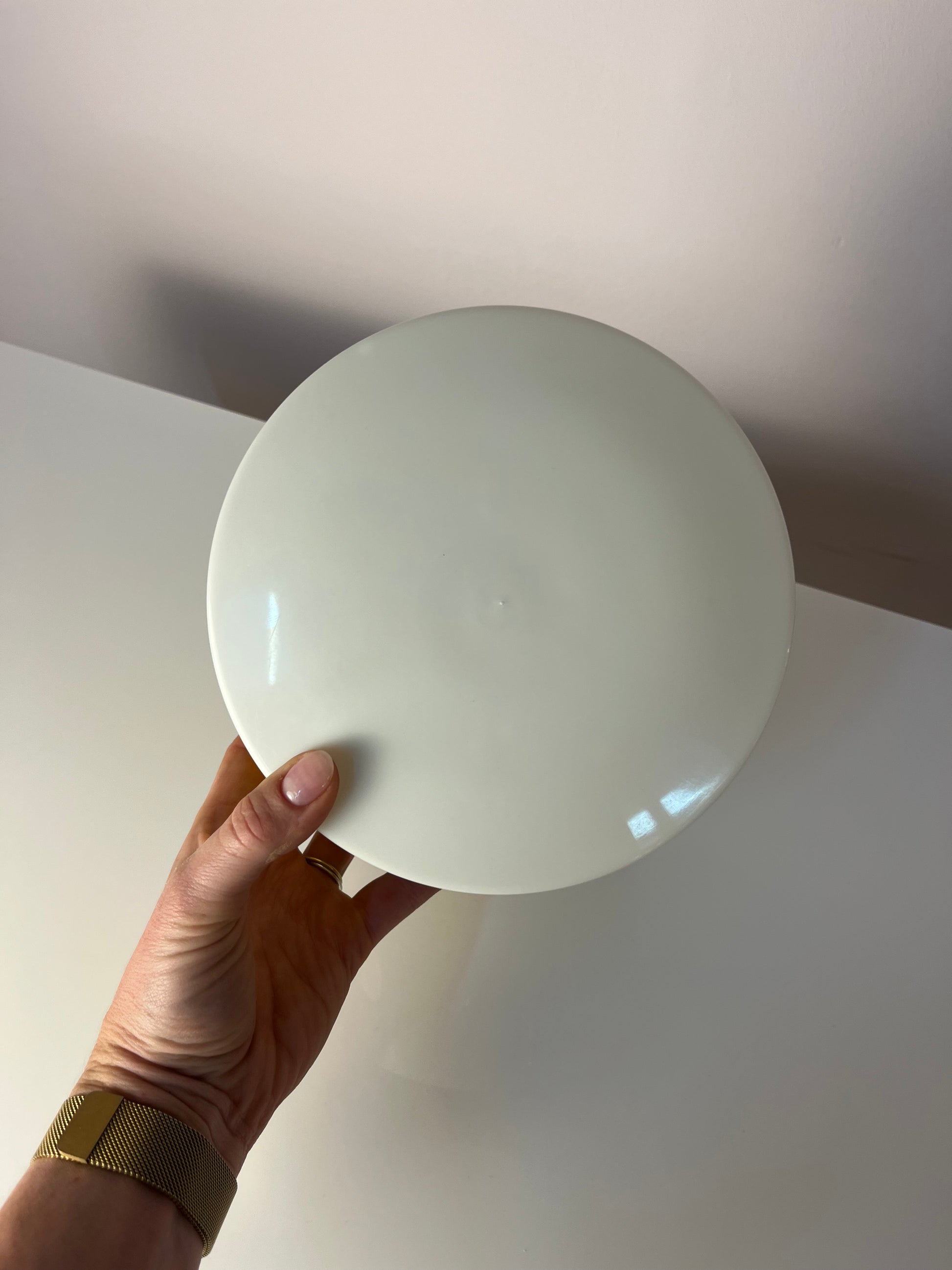 Wandlampe gelb weiß aus Dänemark