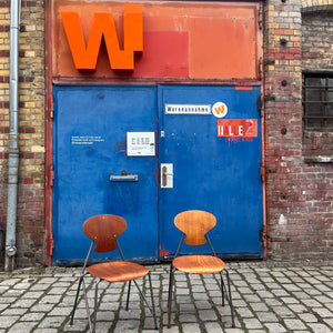 Set: 2x Stuhl Bugholz von Steen Eiler Rasmussen & Kai Lyngfeldt Larsen für Danbork