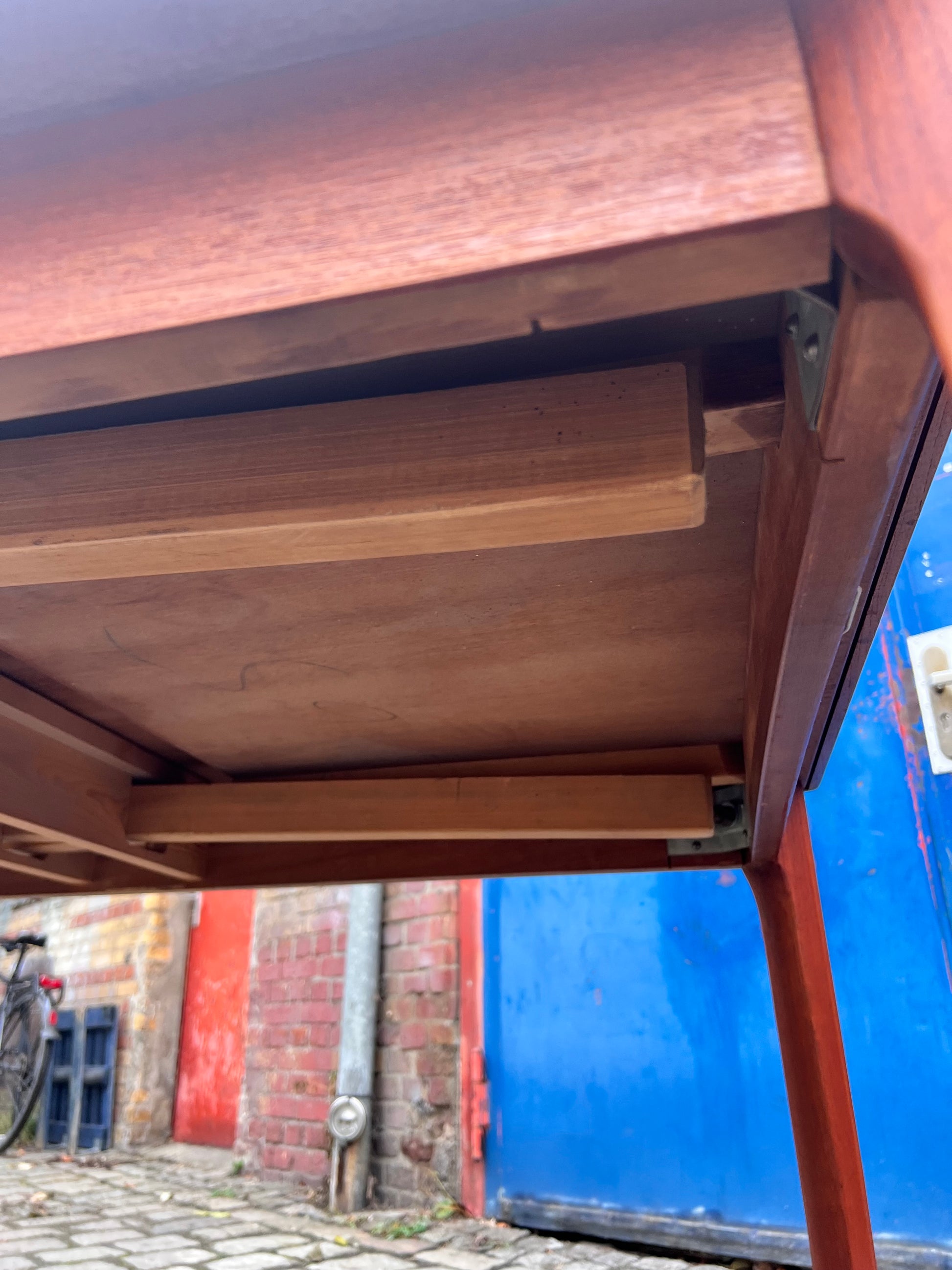 Ausziebarer Esstisch Teak von Henning Kjearnulf