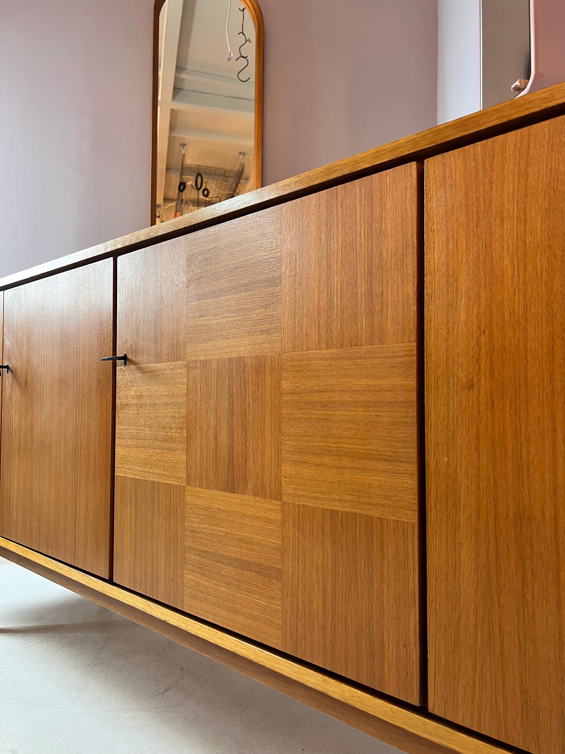 XL Sideboard Nussbaum 60er