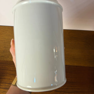 Apothekerdose Ungt. Zinci weiß Porzellan - 1000 ml