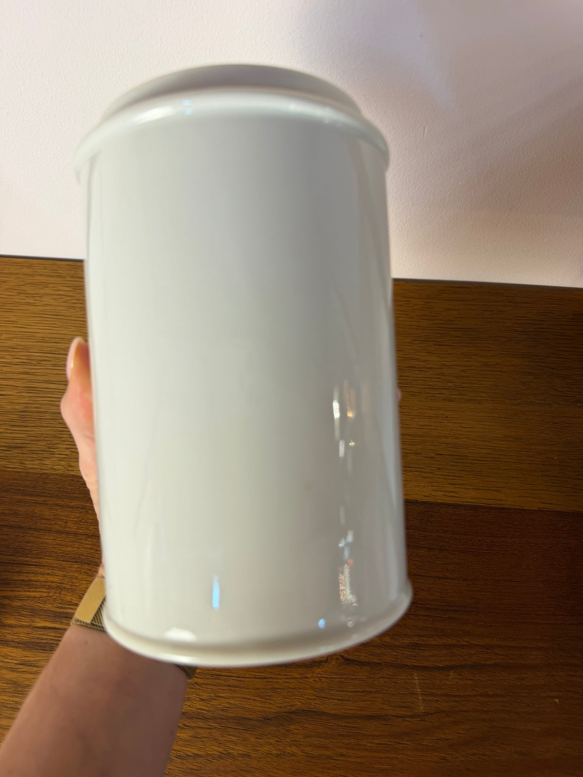 Apothekerdose Ungt. Zinci weiß Porzellan - 1000 ml